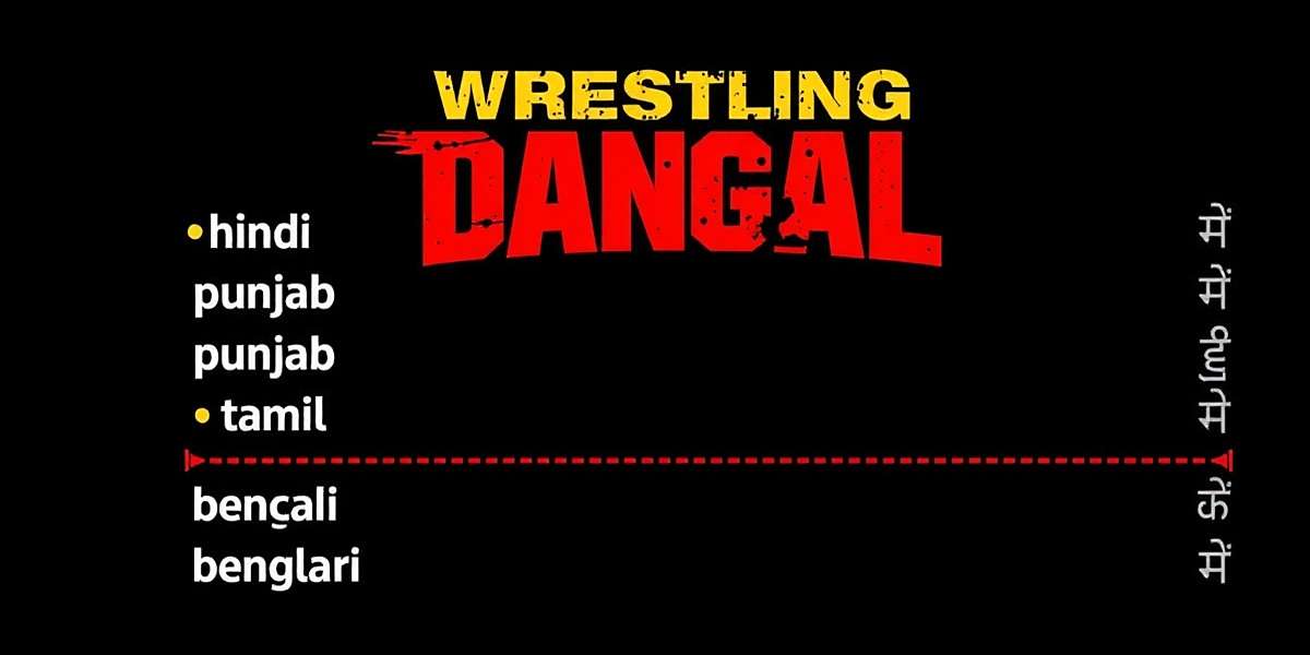 Wrestling Dangal Multi-language Support Wrestling Dangal language selection screen showing multiple Indian language options including Hindi, Punjabi, Tamil, and Bengali